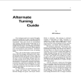 guitar tuning guide