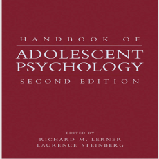 Handbook of Adolescent Psychology - Richard Lerner , 2E Handbook of Adolescent Psychology - Richard Lerner , 2E