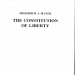 hayek the constitution of liberty